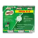 Leche Malteada MILO en cajita 6 x 180mL c/u