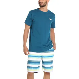 Camiseta Manga Corta Sunshade Hombre Verde-xl