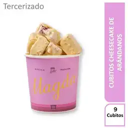 Magda Cubito de Helado de Cheesecake de Arándanos