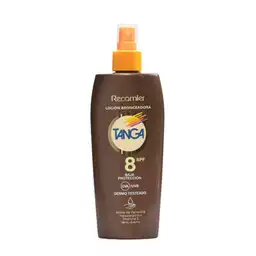 Tanga Loción Bronceadora con Protección SPF 8