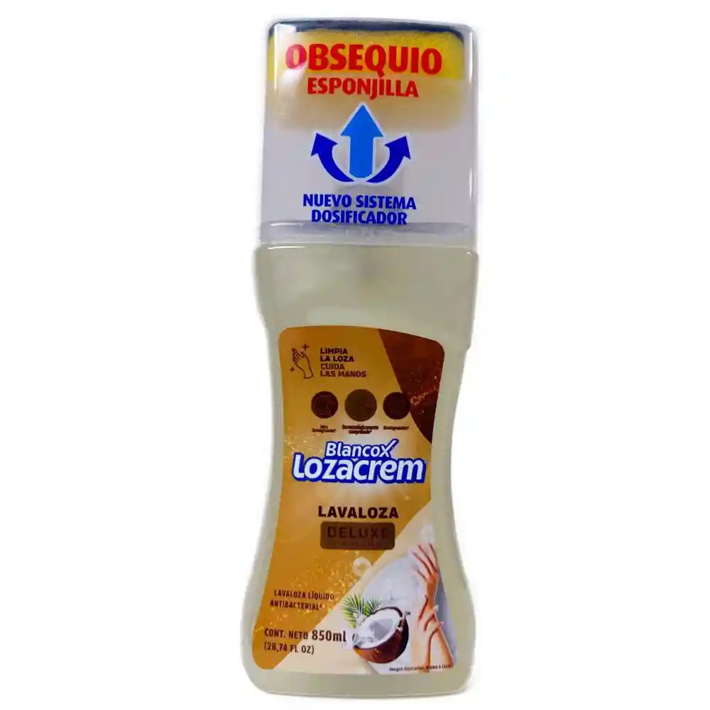 Lavaloza Loza Crem Liquido Antibacterial Lozacre (849 Ml)