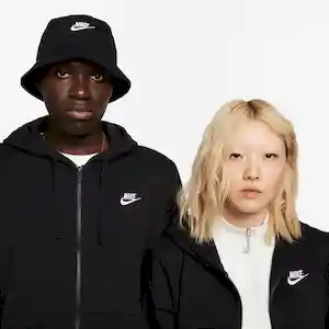Nike Buzo Hoodie Std Lifestyle de Mujer Blanco Talla M