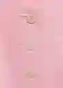 Chaleco Boreli Rosa Light Talla XS  Mujer Mango