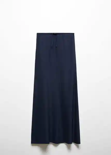 Falda Mar Navy Talla 18 Niñas Mango