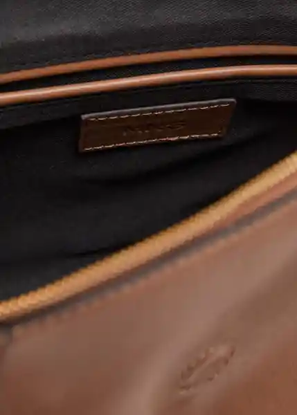 Bolso M Amazona Caramelo Talla 99 Mujer Mango