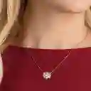 Swarovski Collar de Mujer Oro Rosa 451376