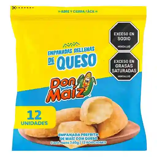 Empanadas Prefritas Maiz Queso Don Maiz