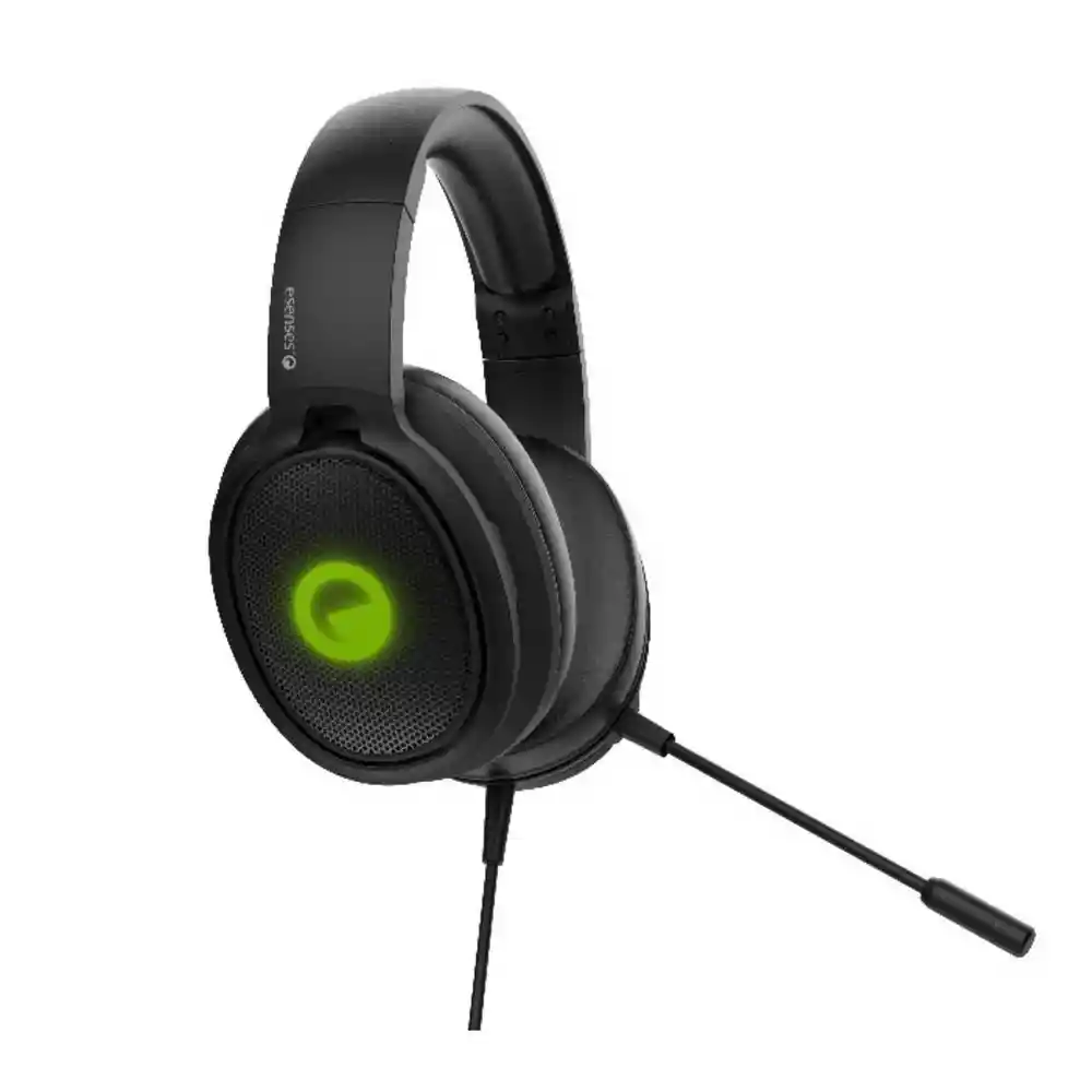 Diadema Gamer Esenses Alambrico Diadema Esenses Alambr Gamer Negro