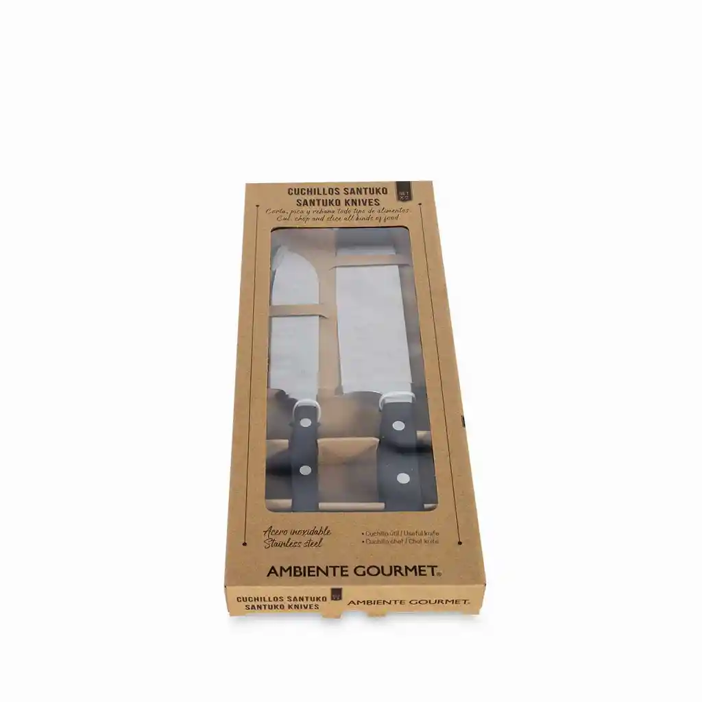 Set Cuchillos Santuko Ambiente Gourmet