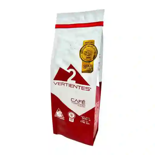 Café 2 Vertientes Cafe Tostado en Grano (500 Gr)