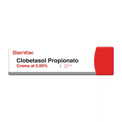 Clobetasol Propionato Crema Genfar Caja