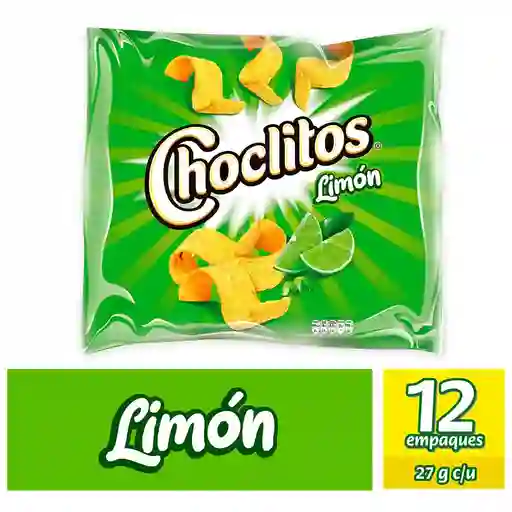 Choclitos Pasabocas de Maíz Sabor a Limón