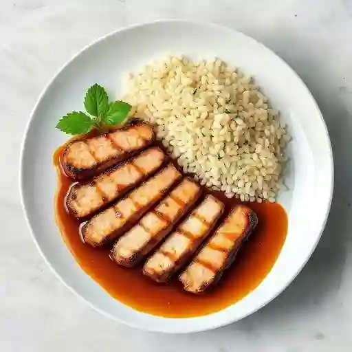 Cerdo En Salsa Teriyaki