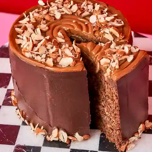 Torta Explosión de Chocolate Keto