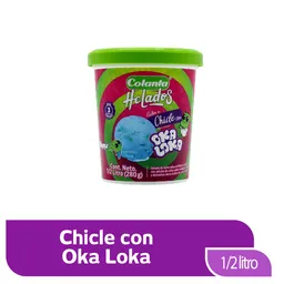 Colanta Helado De Chiclecon Oka Loka