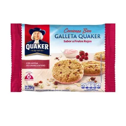 Quaker Galletas Flotadas con Avena y Frutos Rojos