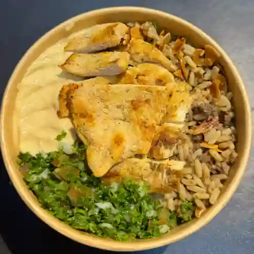 Bowl Pollo + Coca-Cola Zero 250 ml