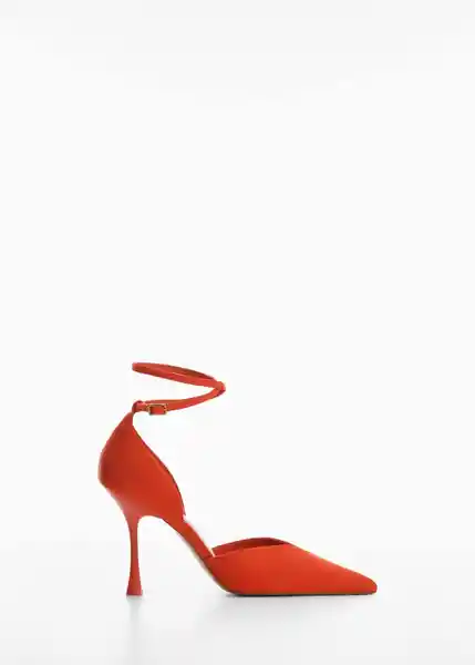 Zapatos Mich Rojo Talla 36 Mujer Mango