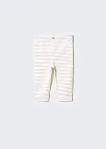 Leggings Gin Off White Talla 67 Niños Mango