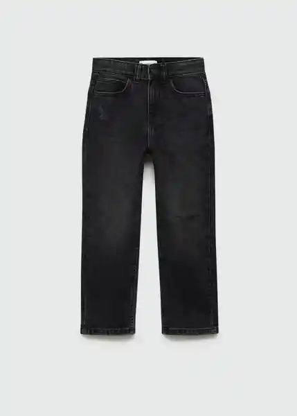 Jean Dad Tejano Negro Talla 07 Niños Mango