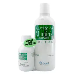 Licol Loción Acetato de Aluminio (0.059 %)