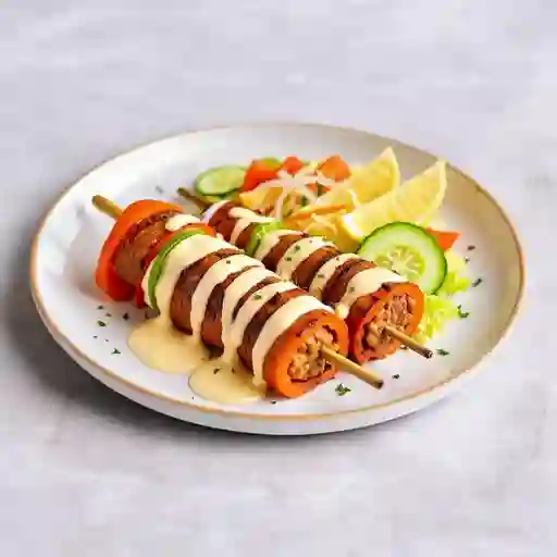 Kebab ranchero carne
