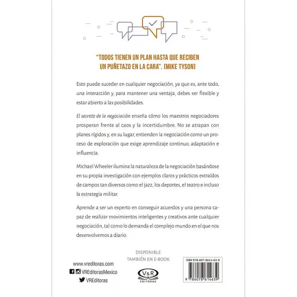 Libro Michael Wheller El Secreto de La Negociación 1 U