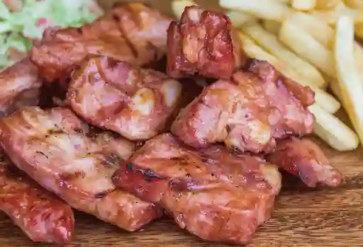Costillas a la BBQ