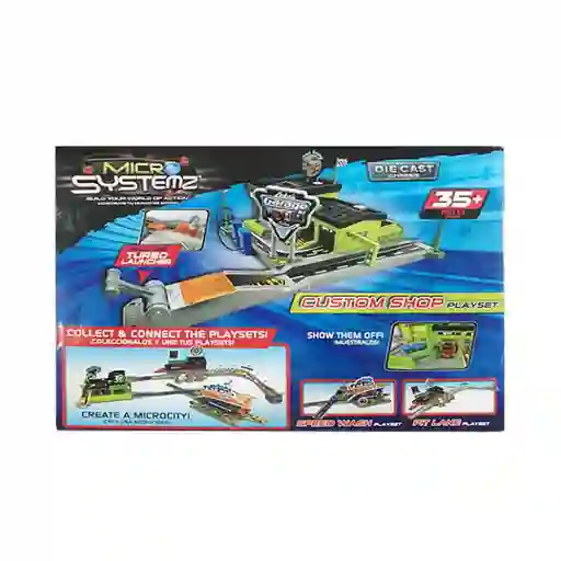 Toy Logic Set Pista Custom Shop Micro Systemz