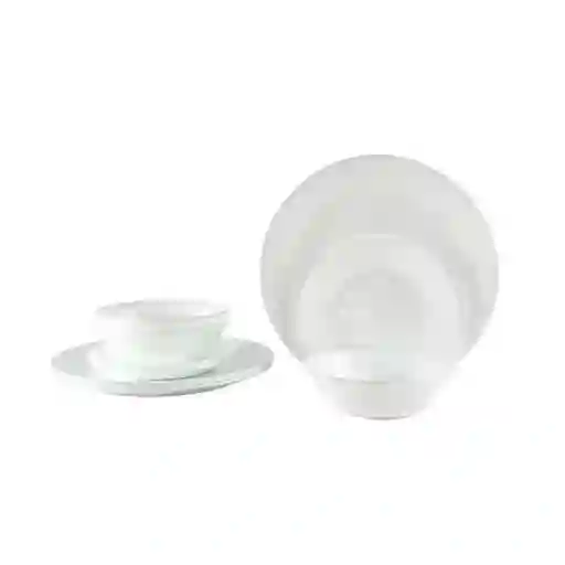 Vajilla White 2 Puestos 6 Pz Corelle 6003905 60038876003893(6pc)