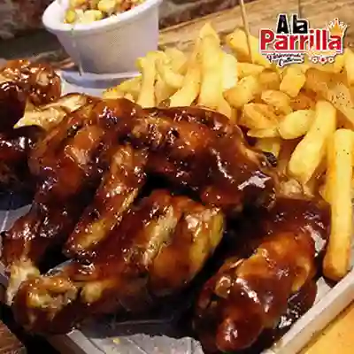 Alitas Al Carbon X6