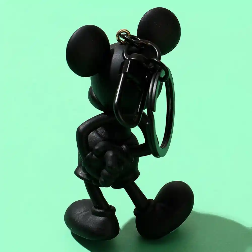 Disney Colección Llavero Mickey Mouse 3D Negro