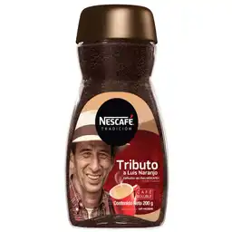 Café instantaneo NESCAFÉ Tradición frasco x 200gr