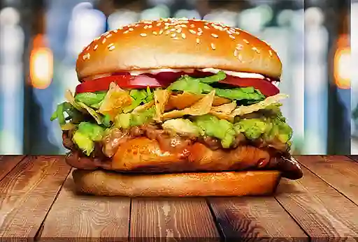 Hamburguesa Mexicana Mega