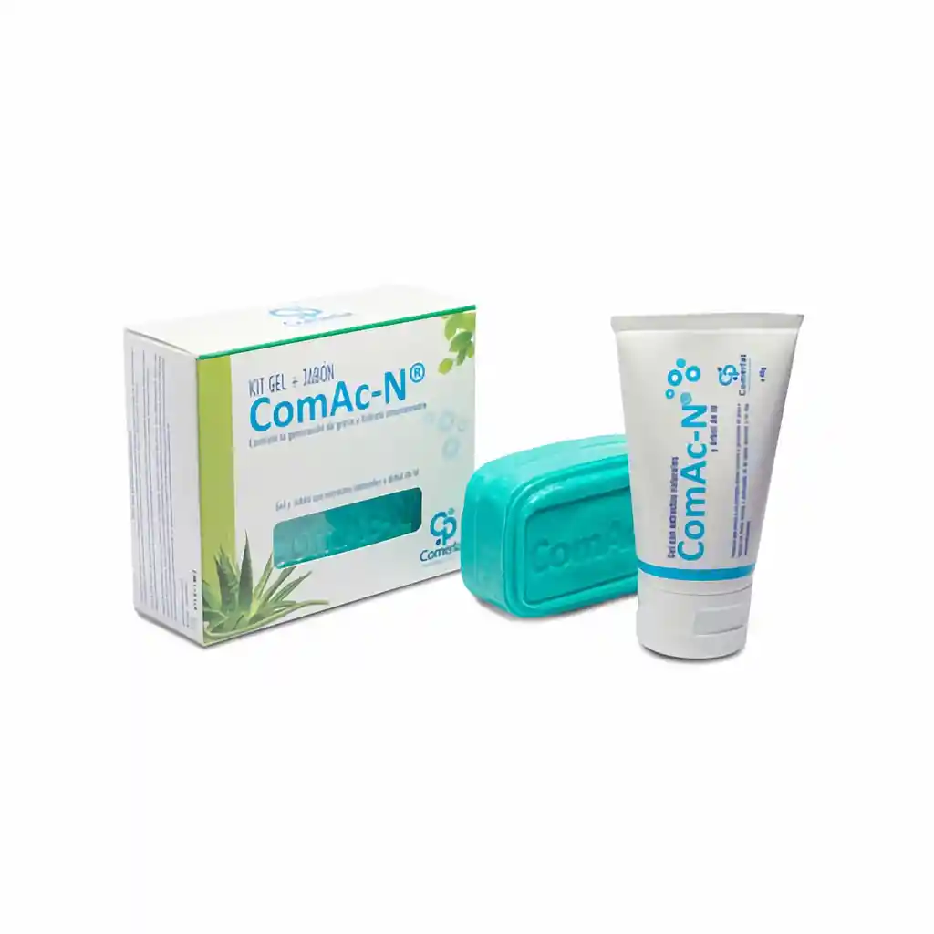 Comac-N Kit de Tratamiento Antiacné Gel +Jabón