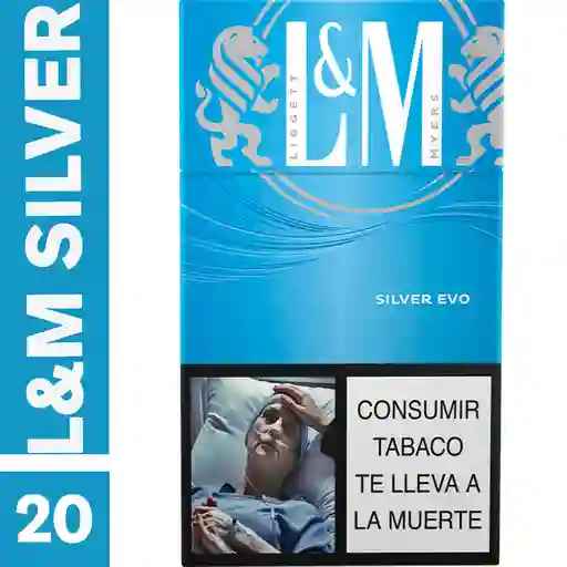 Cigarrillos L & M Silver Evo Cajetilla (20 Und)