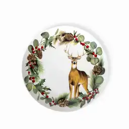 Set Plato Principal Navidad Silvestre 25 cm Ambiente Gourmet