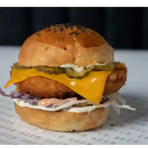 (Hamburgesa )de Pollo