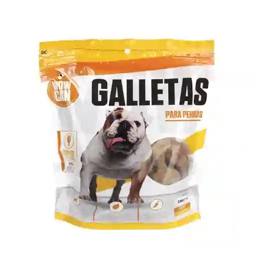 Wow Can Galletas Para Perro Pollo y Ternera