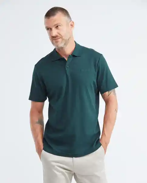 Camiseta Jersey Polo Verde Galloway Ultraoscuro T.M Chevignon