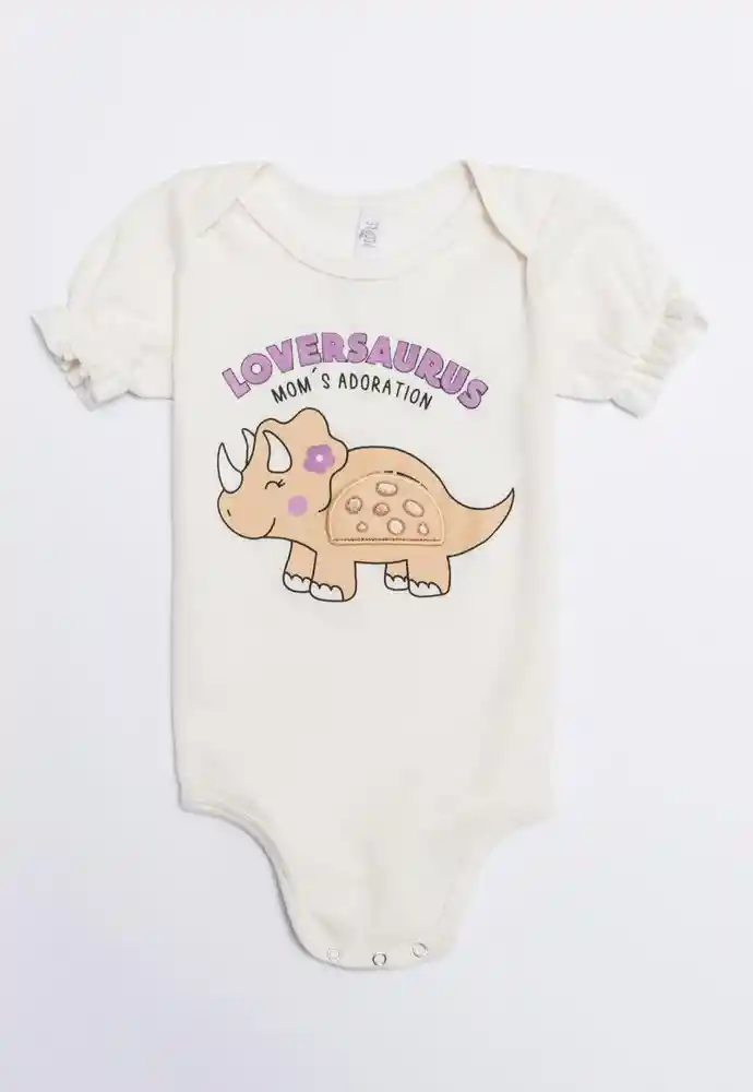 Body Manga Corta 12/18mese-ivory