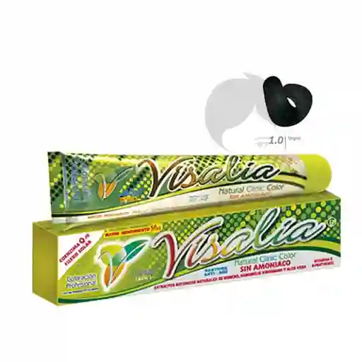 Visalia Tinte sin Amoniaco Negro No. 1.0