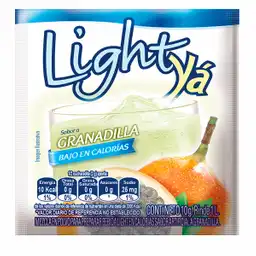 Light Yá Refresco Instantáneo Sabor a Granadilla