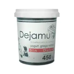 Dejamu Yogurt Griego Natural sin Dulce