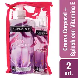 Aromasense Set Loción en Splash + Crema Bouquet