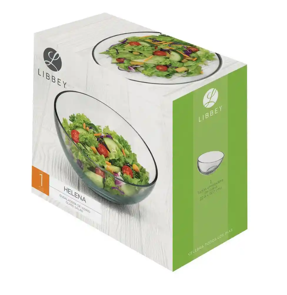 Ensaladera Helena Vidrio Libbey 1715507