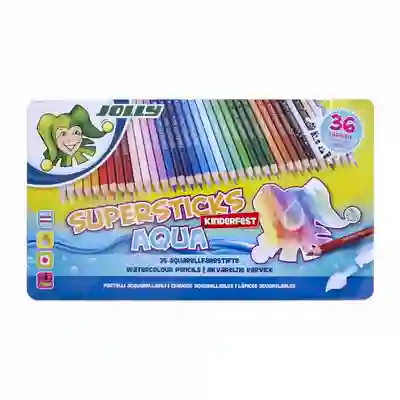 Acuarela Cretacolor Lápiz De Color Ble Con Estuche Metal Grande
