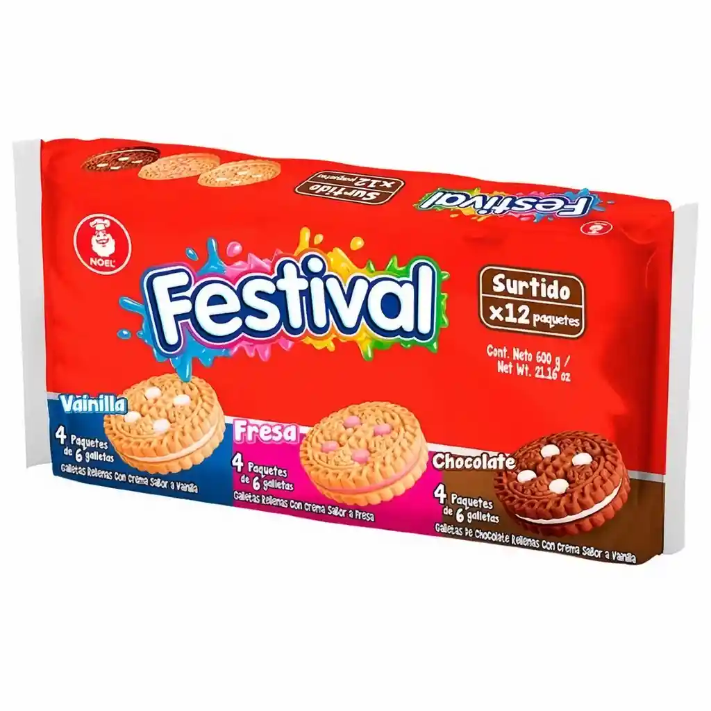 Festival Galleta Con Crema