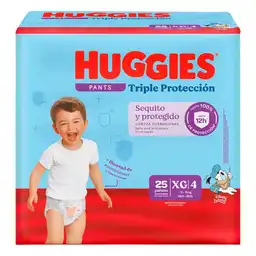 Huggies Pañal Triple Protección Pants Etapa 4/XG