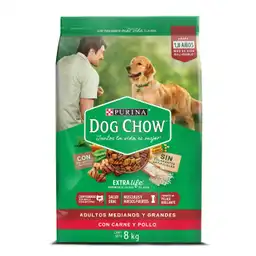 Dog Chow Salud Visible Adultos Medianos y Grandes 8Kg